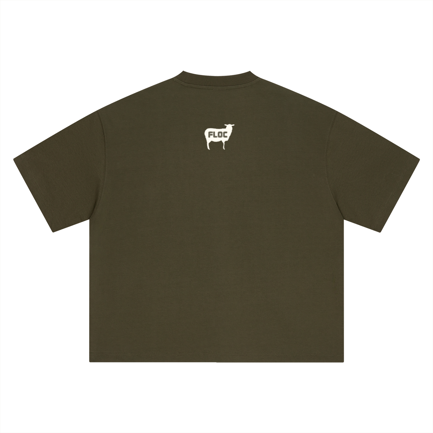 "SHEPHERD ATHLETICS" TEE- ARMY GREEN