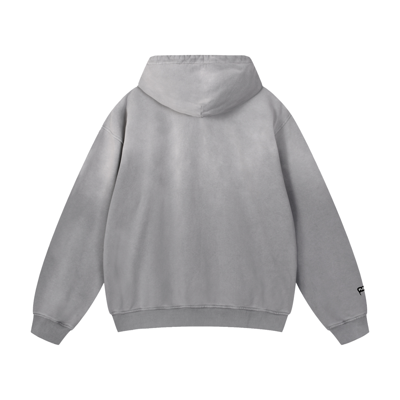 "FLOC UNIVERSITY" SUNFADE OVERSIZED HOODIE