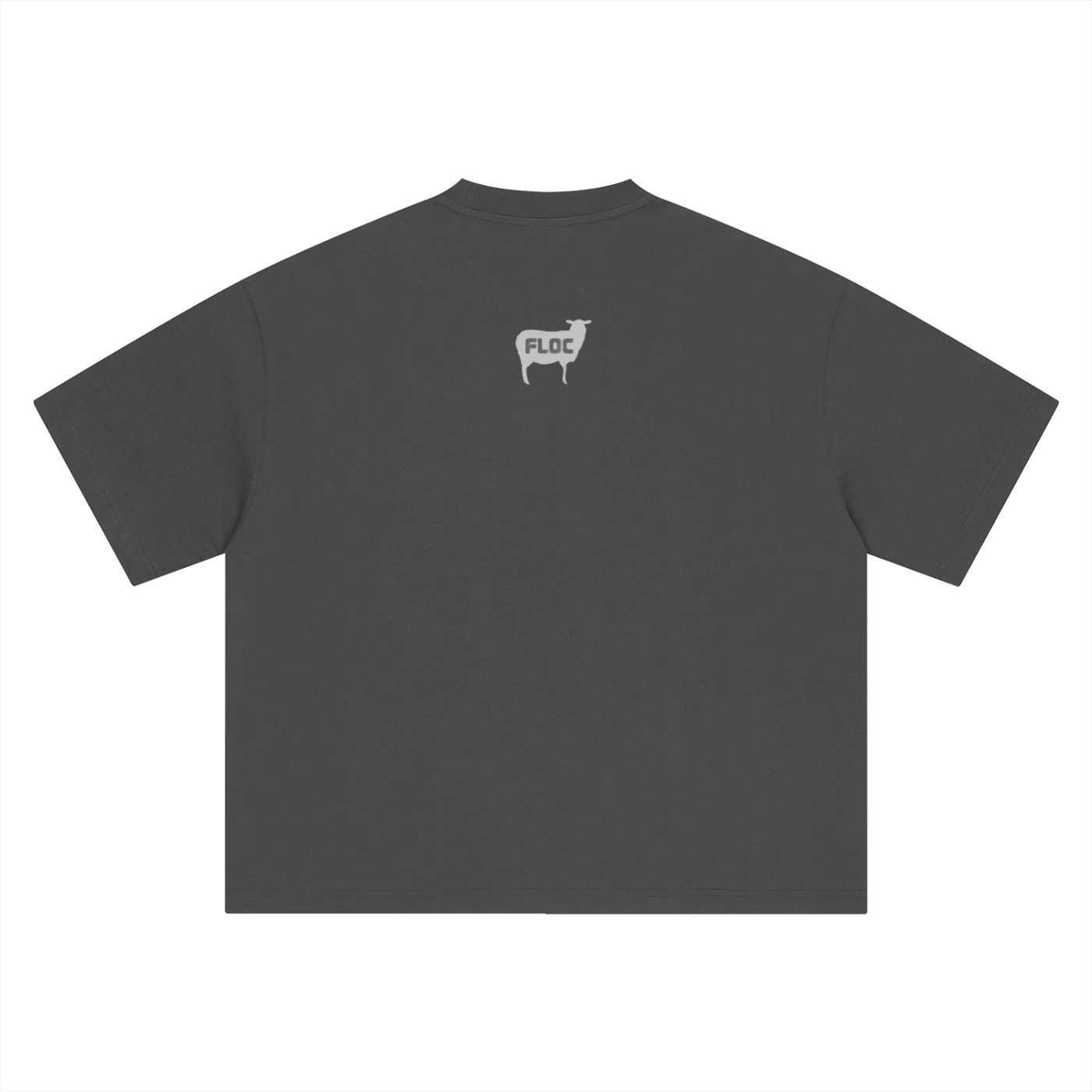 "SHEPHERD ATHLETICS" TEE- DARK GREY
