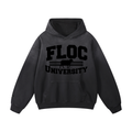 "FLOC UNIVERSITY" SUNFADE OVERSIZED HOODIE